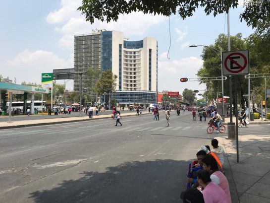 Bloqueos afectan varias vialidades de la CDMX Bloqueos afectan varias vialidades de la CDMX