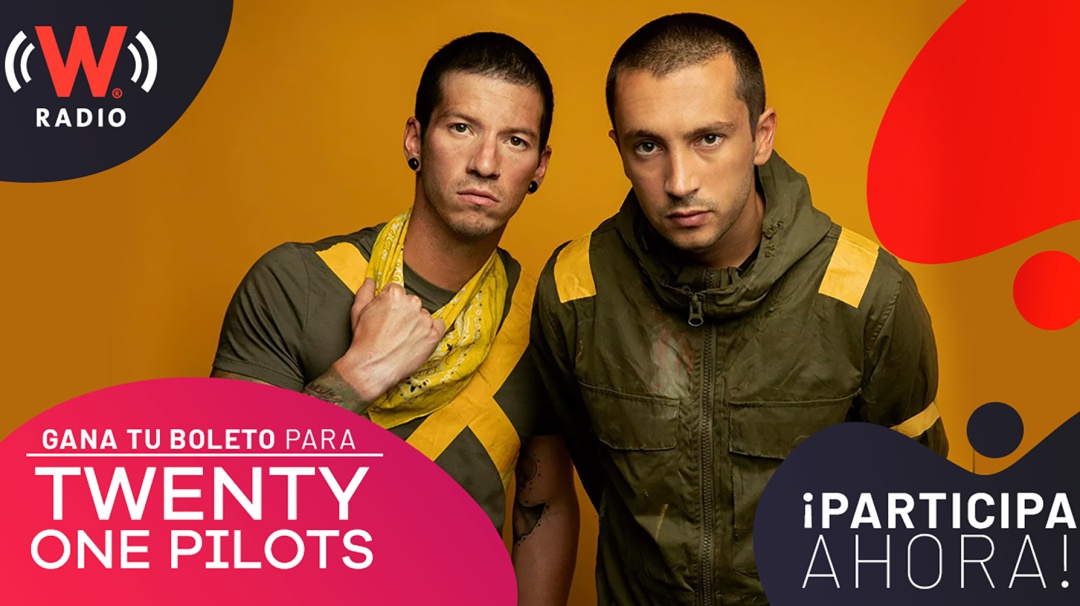 W RADIO te invita a disfrutar de Twenty One Pilots en concierto
