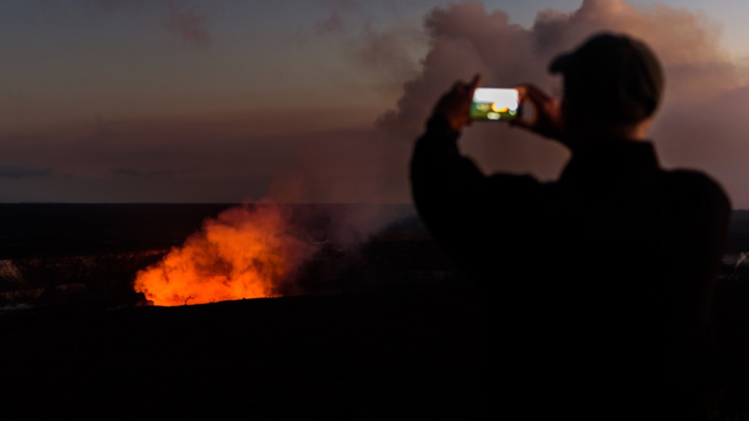 Kilauea: Turista cae en cráter de volcán