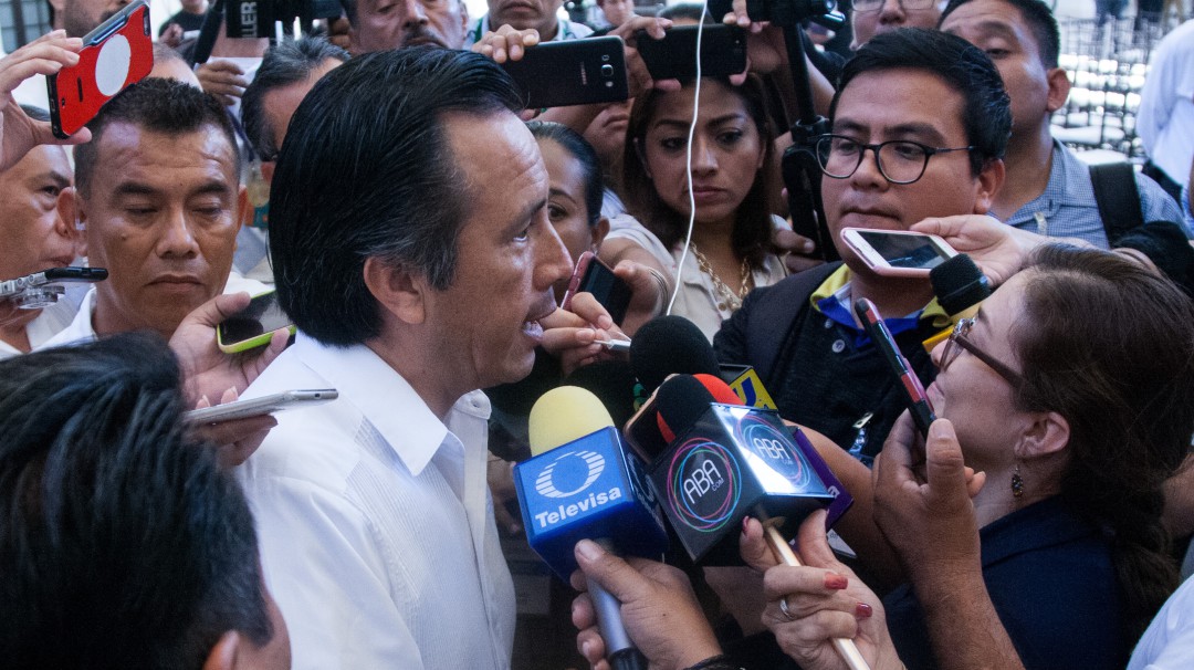 Confirma gobernador de Veracruz captura de "El Pelón"