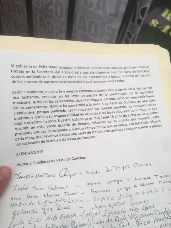 Pedirá AMLO apoyo a EU, China y Alemania para rescate en Pasta de Conchos Pedirá AMLO apoyo a EU, China y Alemania para rescate en Pasta de Conchos