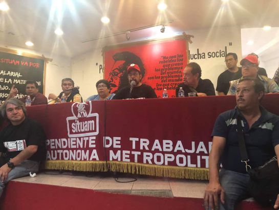 Levantan huelga en la UAM Levantan huelga en la UAM