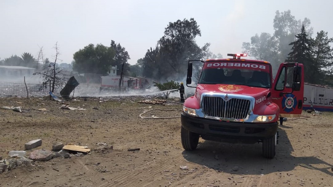 Explosión en Tultepec cobra vida de una persona