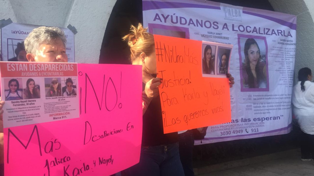 FEJ recibió denuncia de desaparición de Karla y Nayeli una semana después