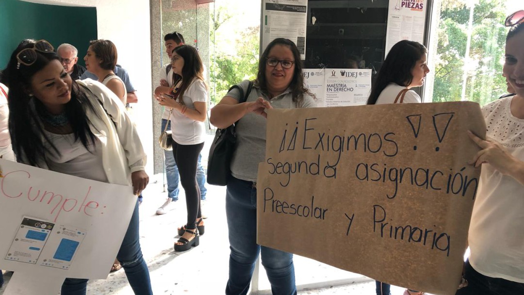 Profesoras evaluadas como "idóneas" exigen plaza