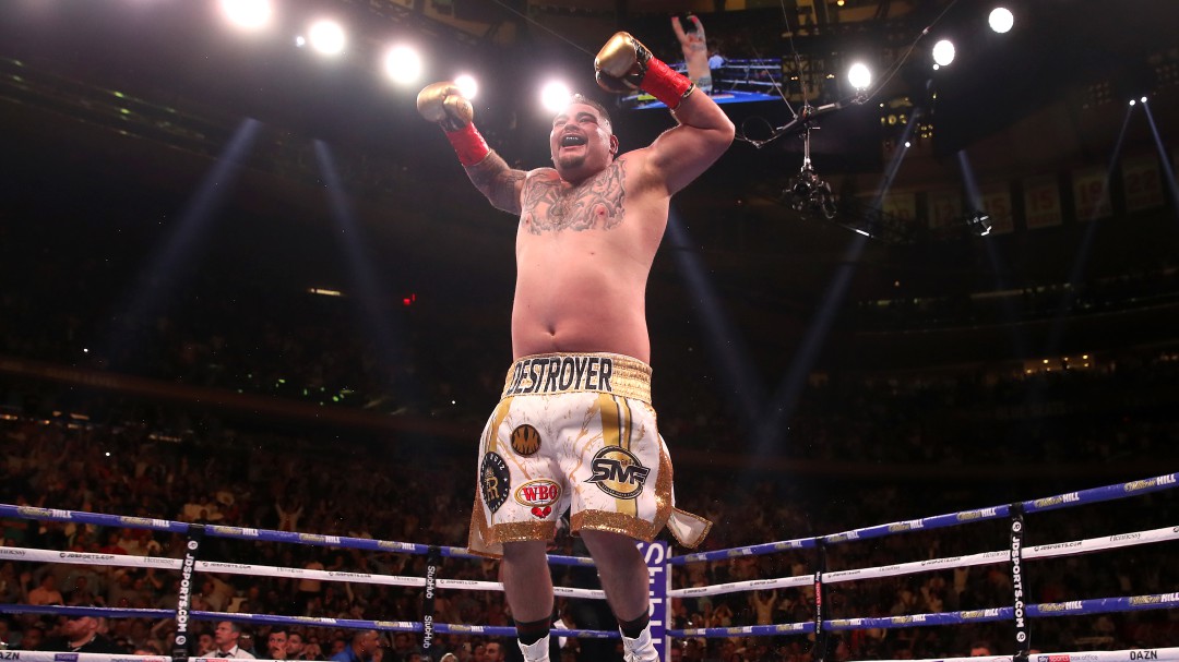 Andy Ruiz es nominado al Premio Nacional del Deporte