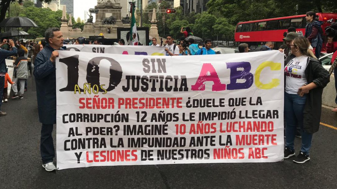 Exigen justicia a 10 años del caso de la Guardería ABC