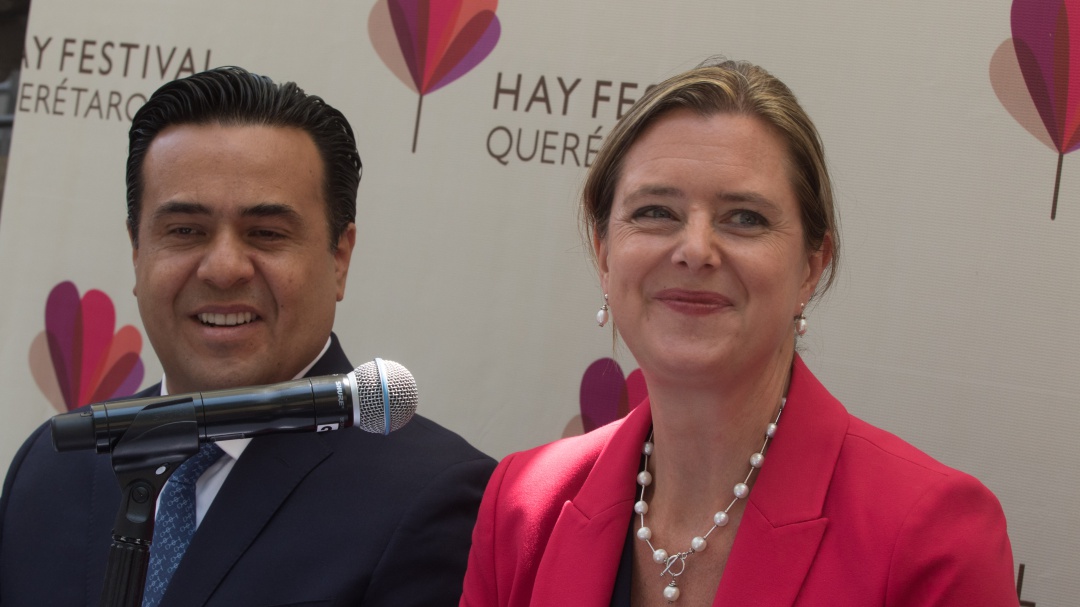 Anuncian agenda de actividades del "Hay Festival Querétaro" cuarta edición