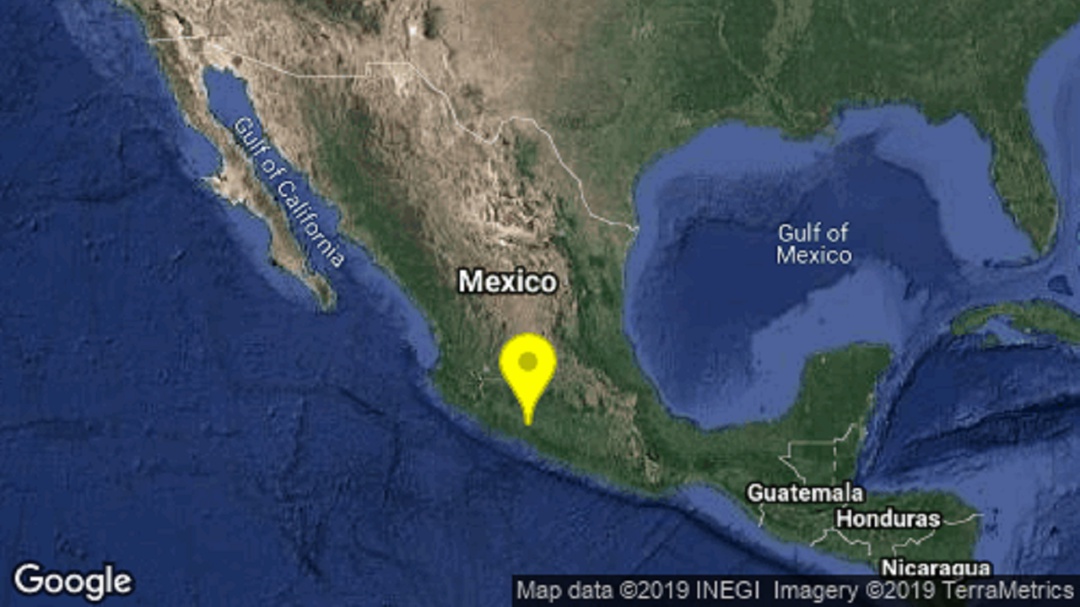 Se registra sismo en Nueva Italia, Michoacán de magnitud 5.1