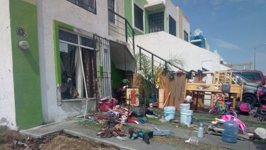 Lluvia inundó "Los Cantaros" en Tlajomulco