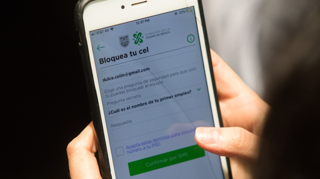 Así puedes bloquear tu celular después de un robo