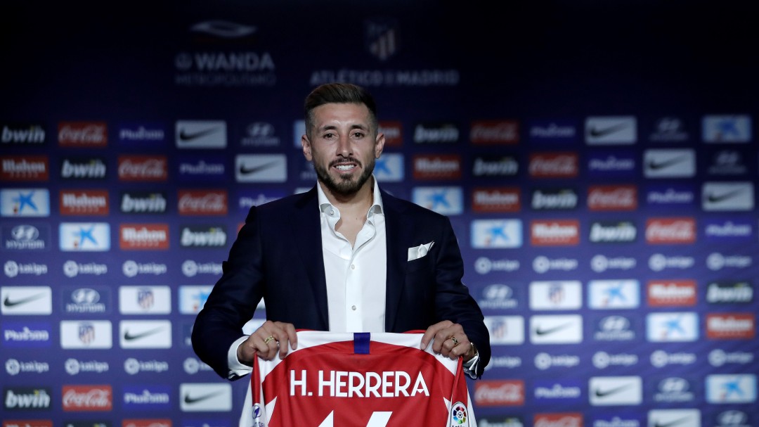 Héctor Herrera marcó su primer golazo con el Atlético de Madrid