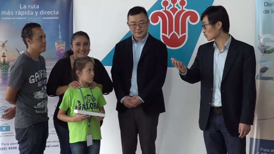 Samantha representará a México gracias a aerolina china que pagó su viaje
