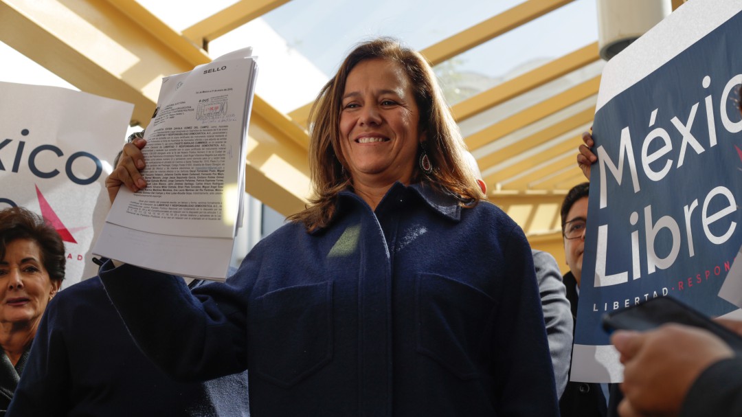 Los partidos grandes se hicieron chicos: Margarita Zavala