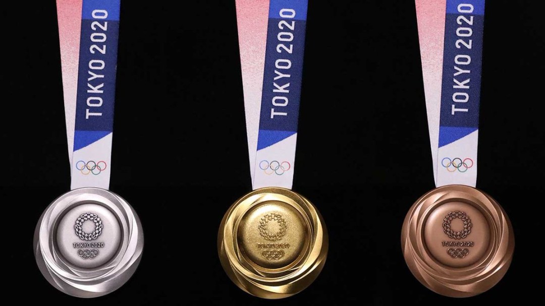 Estas son las medallas que se darán en Tokyo 2020