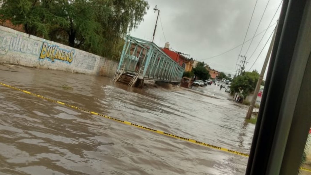 El Arenal también afectado por lluvias