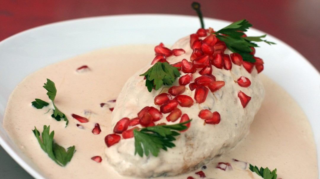 Chile en Nogada, delicia y tradición