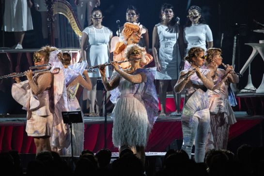 Björk conquistó el Parque Bicentenario Björk conquistó el Parque Bicentenario