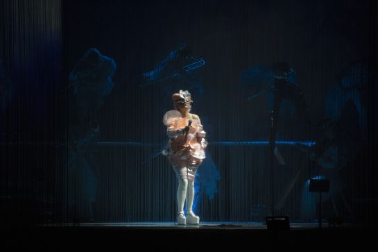 Björk conquistó el Parque Bicentenario Björk conquistó el Parque Bicentenario