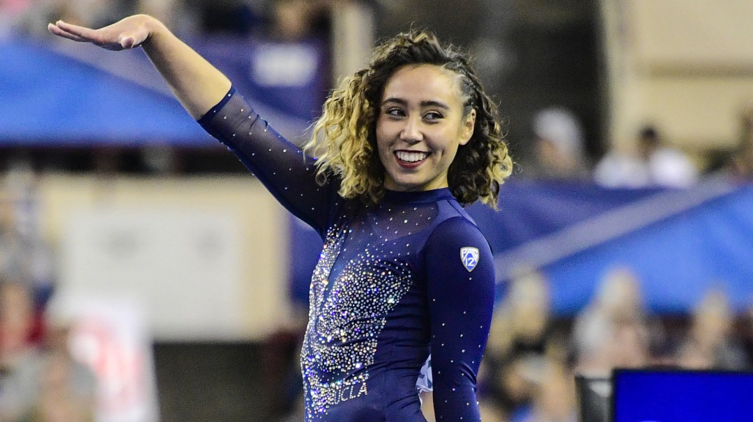 Gimnasta logra calificación perfecta y su rutina se viraliza