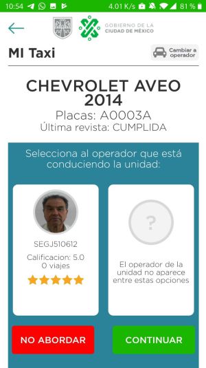 Mi Taxi, la App con botón de pánico; aprende a utilizarla Mi Taxi, la App con botón de pánico; aprende a utilizarla