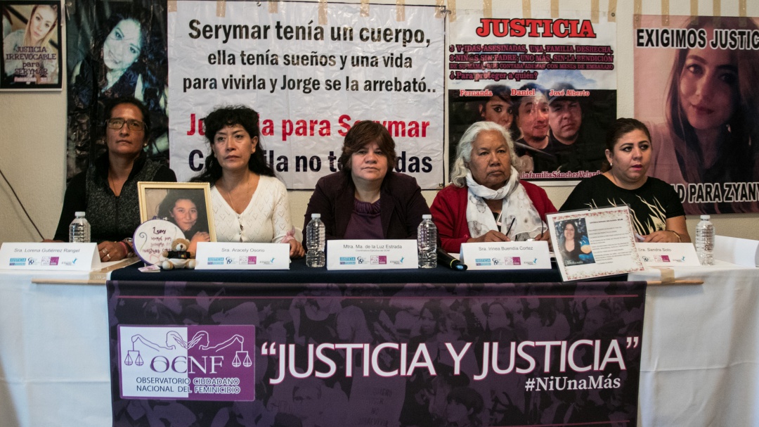 OCNF pide a Sheinbaum que decrete la alerta de género