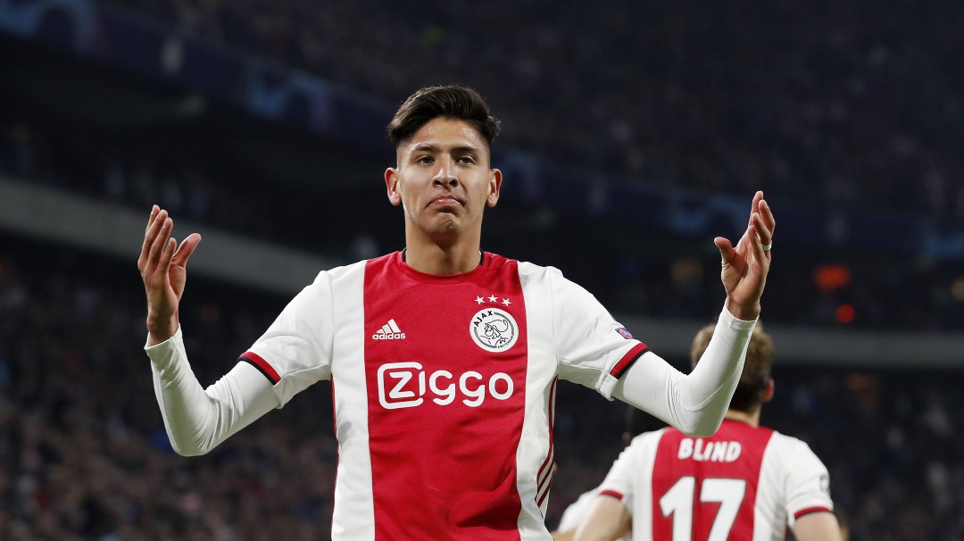 Edson Álvarez está en el once ideal de la Champions
