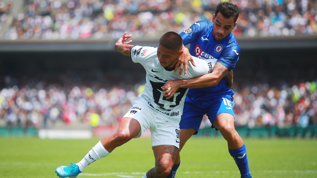 Pumas y Cruz Azul dan un emocionante empate en CU