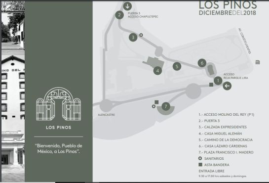 Este es el Plano en Complejo Cultural de los Los Pinos Este es el Plano en Complejo Cultural de los Los Pinos