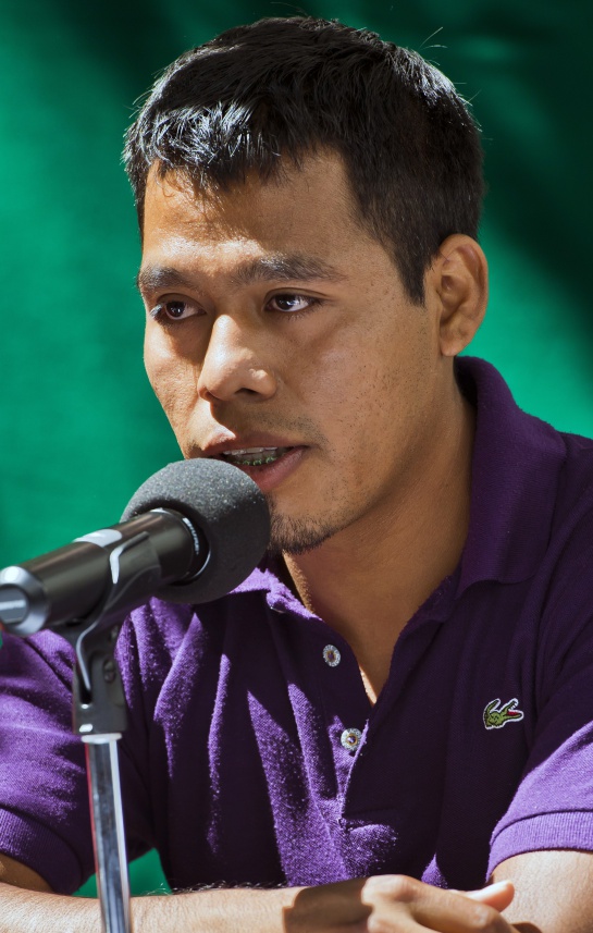 Omar García, sobreviviente de Ayotzinapa Omar García, sobreviviente de Ayotzinapa