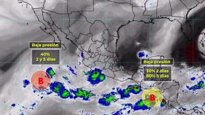 Lluvias afectarán al Pacífico Sur, principalmente: Conagua Lluvias afectarán al Pacífico Sur, principalmente: Conagua