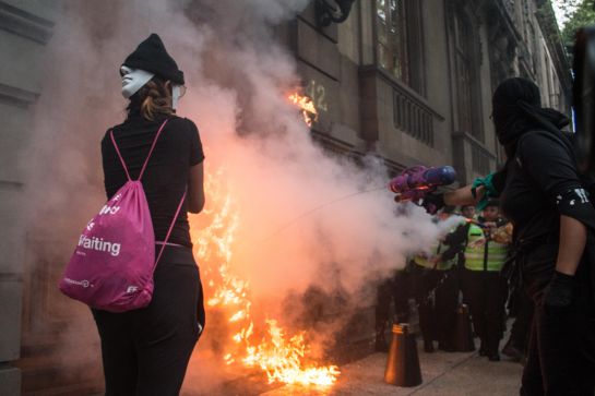 Marchan a favor de la despenalización del aborto en la CDMX Marchan a favor de la despenalización del aborto en la CDMX