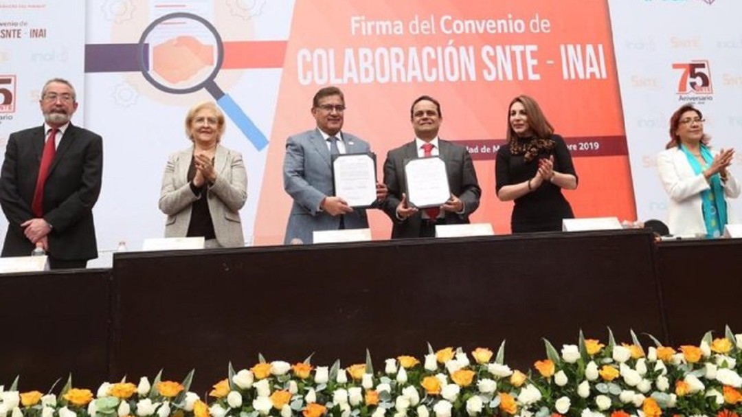 SNTE obtiene 10 en materia de transparencia