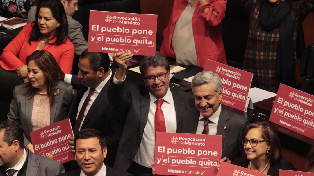 Aprueba Senado Revocación de Mandato