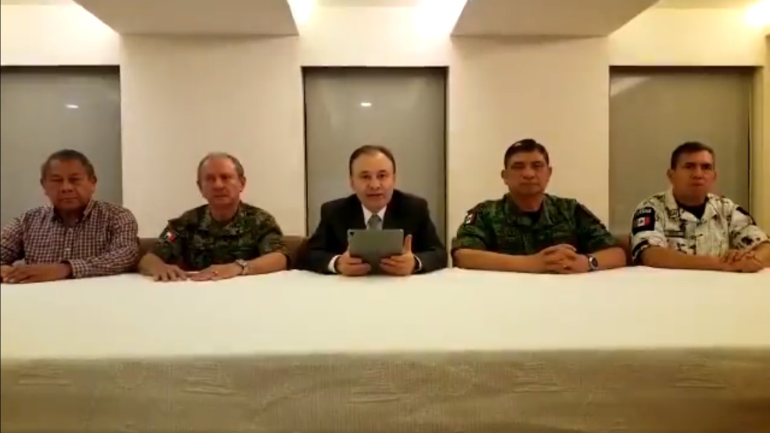 Gabinete de Seguridad viaja a Culiacán tras jornada de violencia