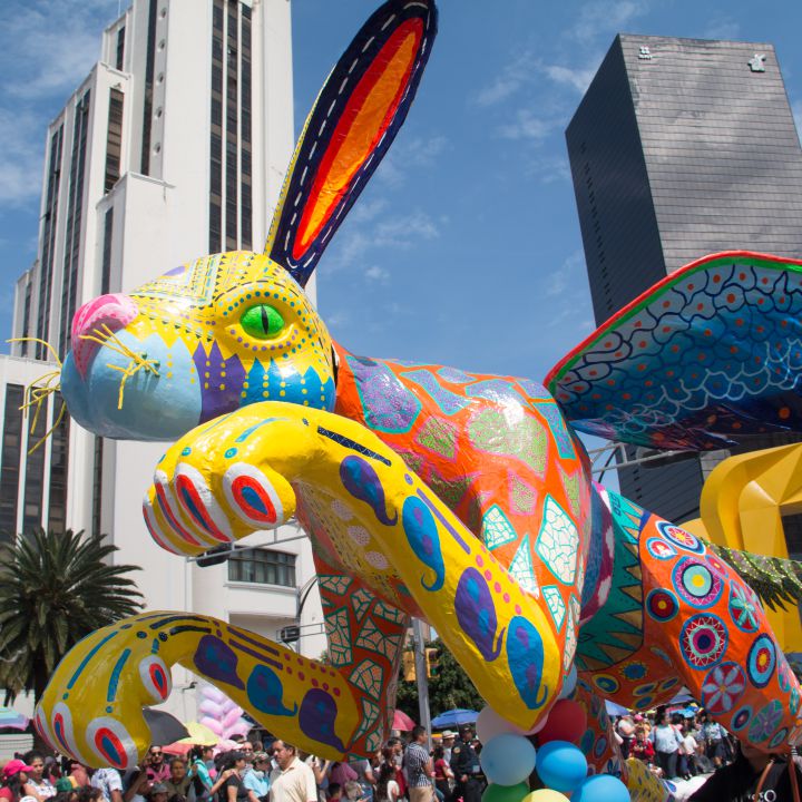 Alebrijes monumentales invaden la CDMX