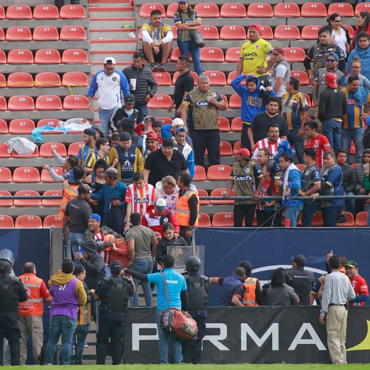 La violencia vuelve a manchar el fútbol mexicano