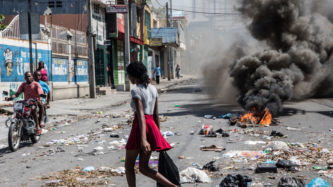 Haití entra en su octava semana de protestas contra su presidente