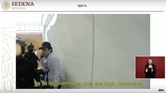 En la conferencia mañanera de AMLO difundieron el momento en el que Ovidio Guzmán llamó para detener las balaceras en Culiacán En la conferencia mañanera de AMLO difundieron el momento en el que Ovidio Guzmán llamó para detener las balaceras en Culiacán