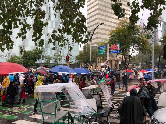 Festejan a “la flaca” con mega desfile de Día de Muertos Festejan a “la flaca” con mega desfile de Día de Muertos