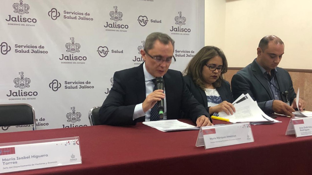 Jalisco continúa siendo el líder en casos de dengue