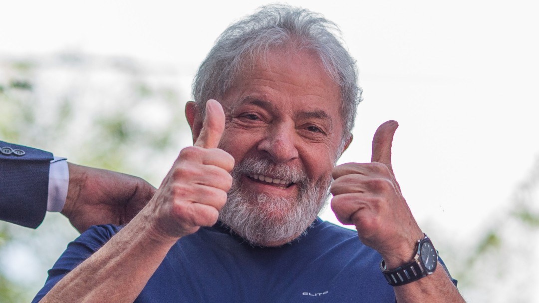 Lula da Silva sale de prisión