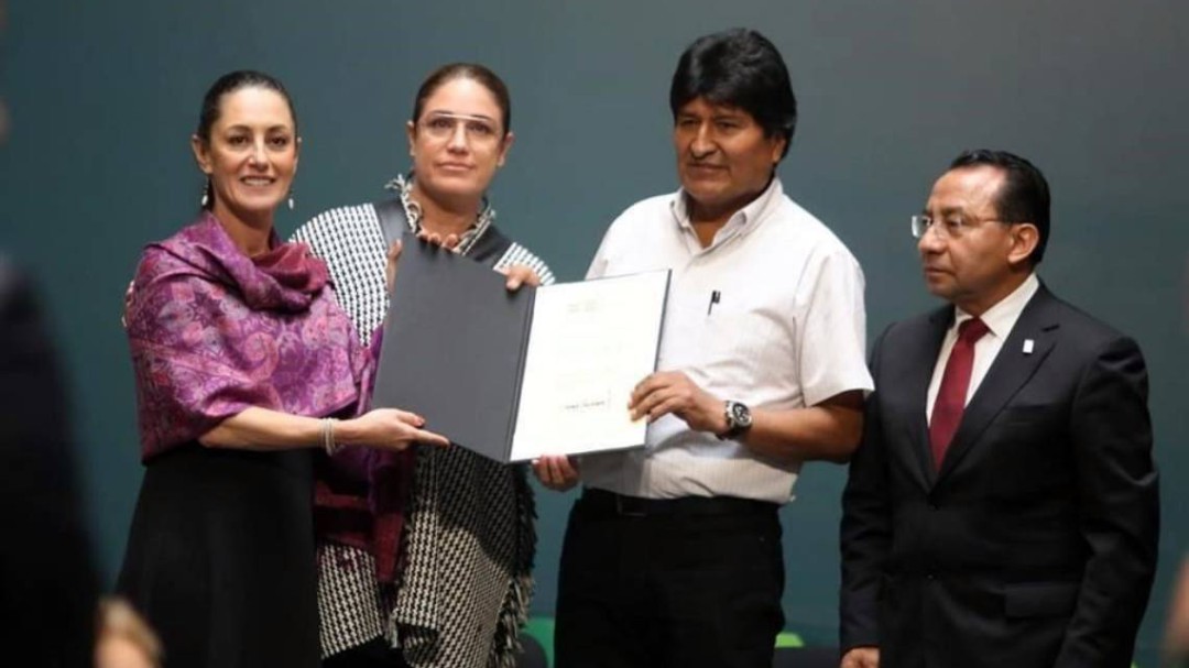 Nombran a Evo Morales "Huésped Distinguido" en CDMX