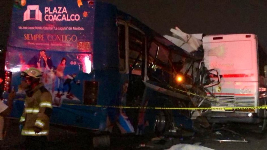 Choque en la México-Pachuca deja nueve muertos y 20 lesionados
