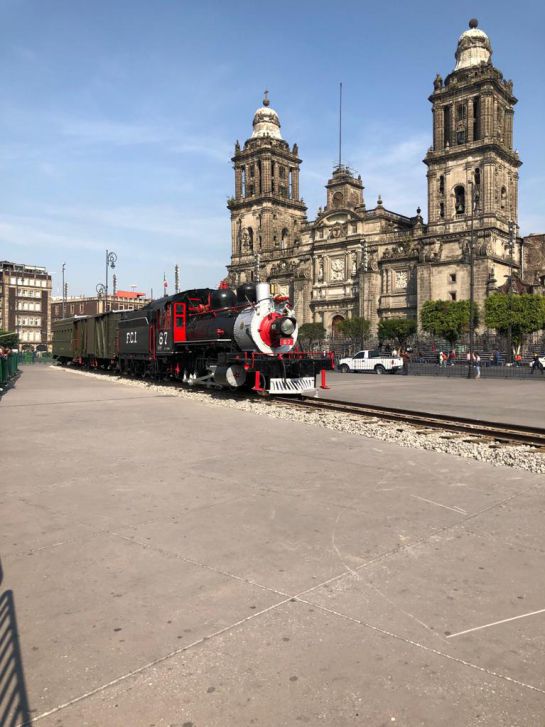 Llega “Petra” al Zócalo capitalino Llega “Petra” al Zócalo capitalino