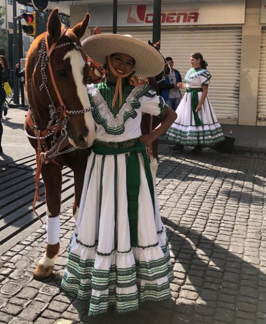 Adelitas en el desfile del 20 de noviembre 2019 Adelitas en el desfile del 20 de noviembre 2019