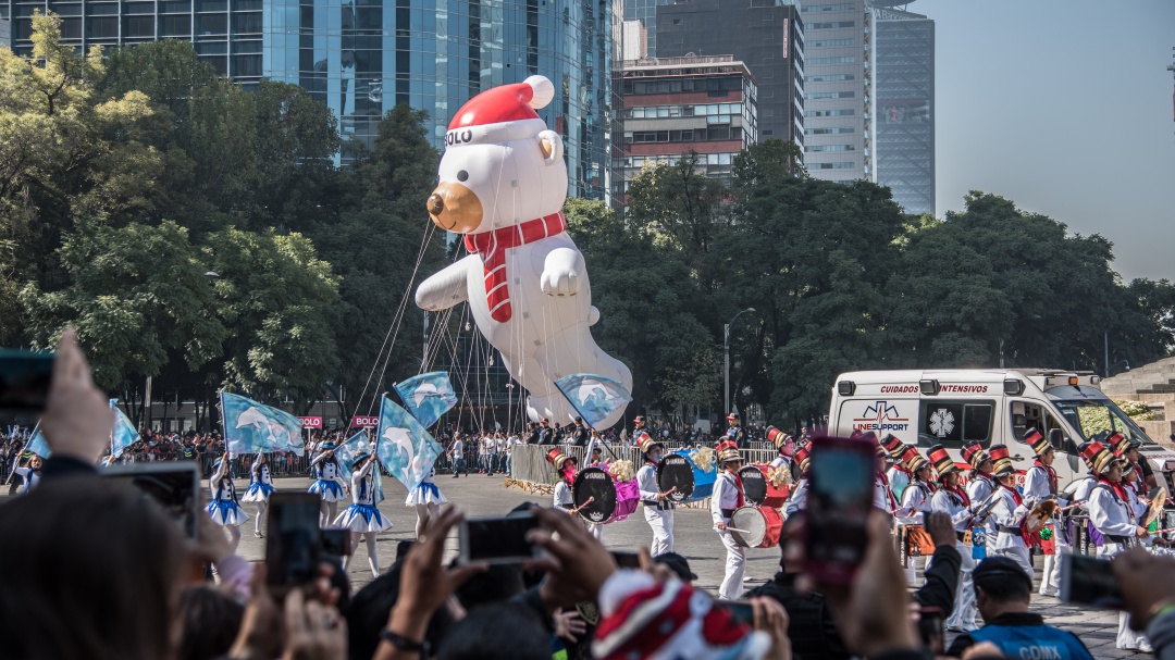 Desfile navideño en Paseo de la Reforma; aquí todos los detalles