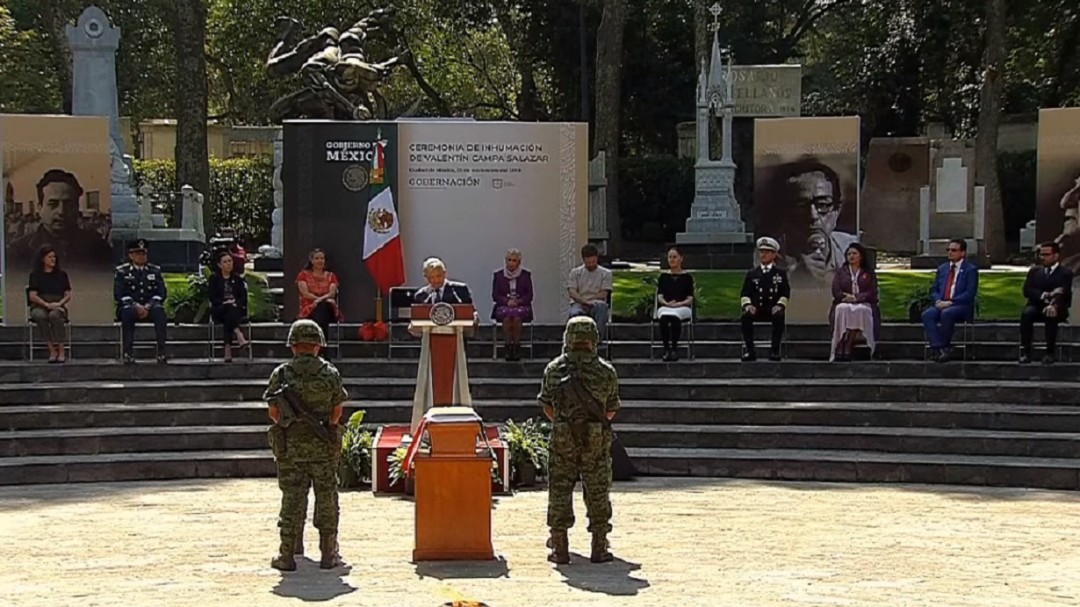 Lucha de Valentín Campa contribuyó a una autentica democracia: AMLO