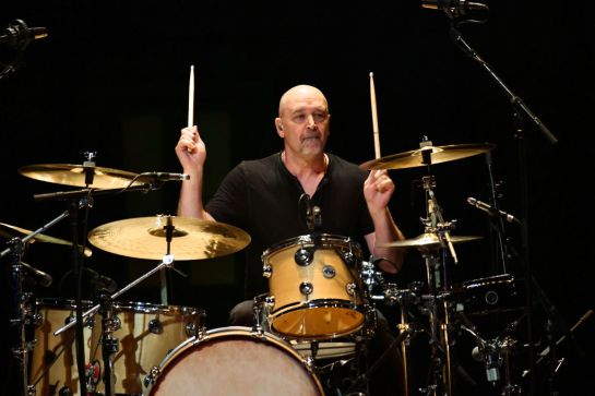 Drummer Chris Ralles performs onstage at Fred Kavli Theatre on November 03, 2019 in Thousand Oaks, California. (Getty Images) Drummer Chris Ralles performs onstage at Fred Kavli Theatre on November 03, 2019 in Thousand Oaks, California. (Getty Images)