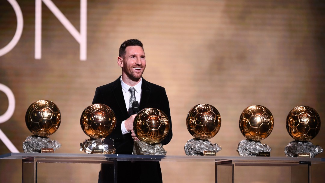 Lionel Messi se llevó su sexto Balón de Oro